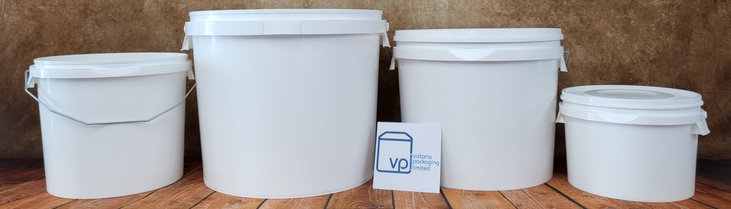 Victoria Packaging Limited Premium Buckets 2.5ltr, 5.0ltr, 10ltr, 16ltr